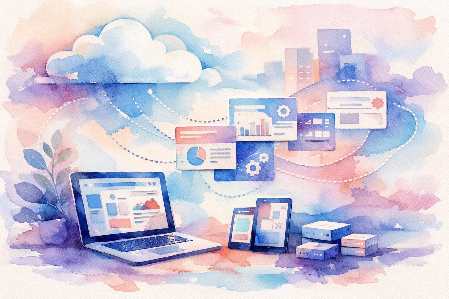 Como estruturar plataforma interna SaaS